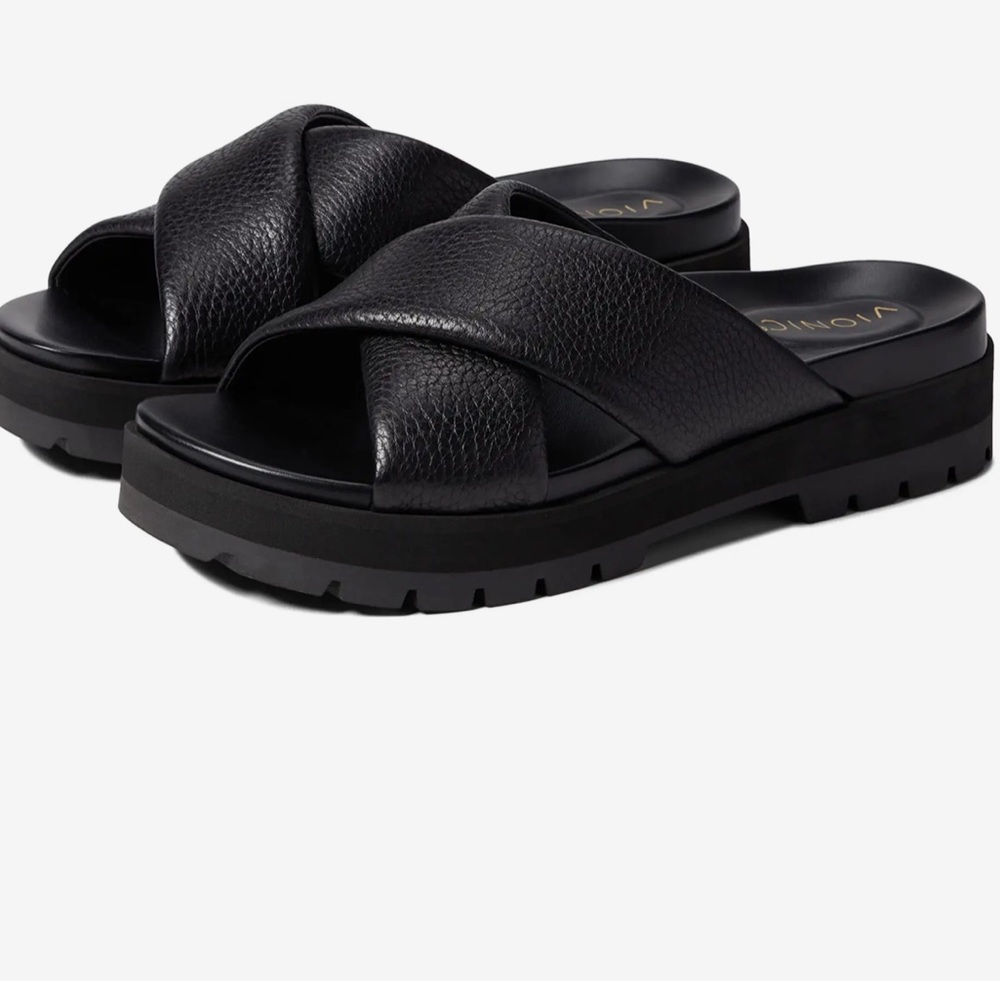 VIONIC VESTA FLATFORM LUG SANDAL